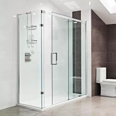 Стеклянные перегородки для душа. Душевая кабина.