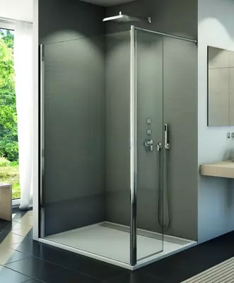 Стеклянные перегородки для душа. Душевая кабина. - от 1 350 000 сум / кв.м