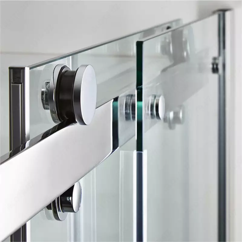 Стеклянные раздвижные перегородки для душа. Душевая кабина - от 1 150 000 сум