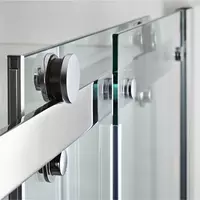 Стеклянные раздвижные перегородки для душа. Душевая кабина - от 1 150 000 сум