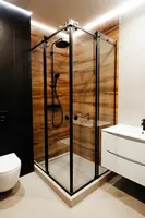 Душевая кабина и Стеклянные перегородки - есть выбор.