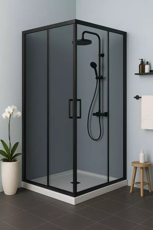 Душевая кабина и Стеклянные перегородки - есть выбор.