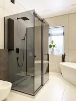 Душевая кабина и Стеклянные перегородки - есть выбор. Только в розницу