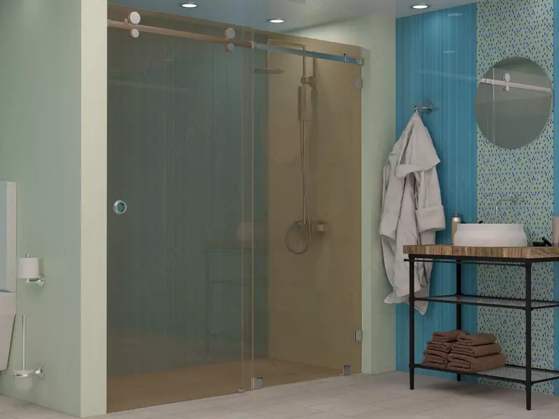 Перегородки для душа из закаленного стекла - от 1 350 000 сум