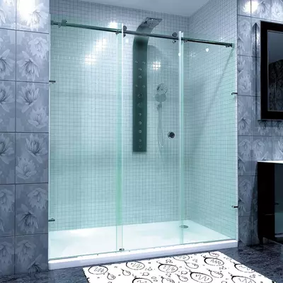 Перегородки для душа из закаленного стекла Только в розницу