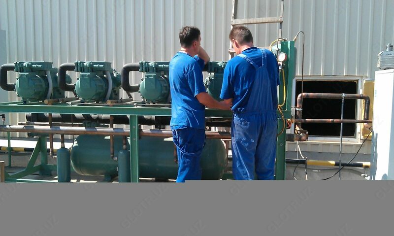   Ремонт и обслуживание промышленного холодильного оборудование