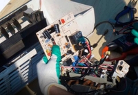 Ремонт платы электронного управления во внешнем блоке