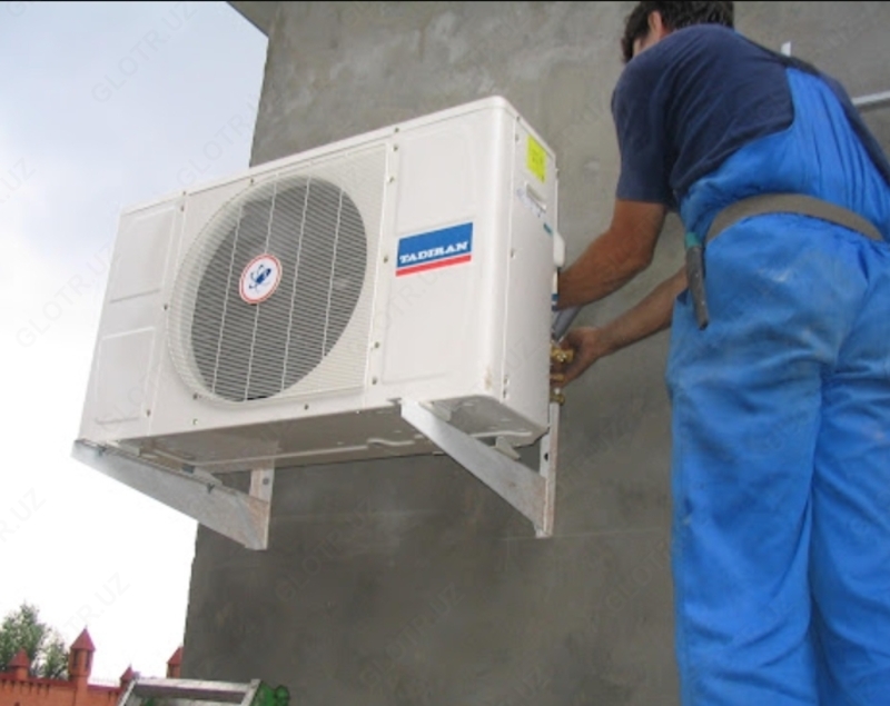 Устранение дефектов крепления внешнего блока кондиционера