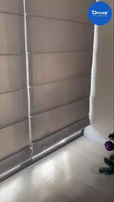 Цена по запросу Римский электрокарниз Onviz наклонный (модель №3)