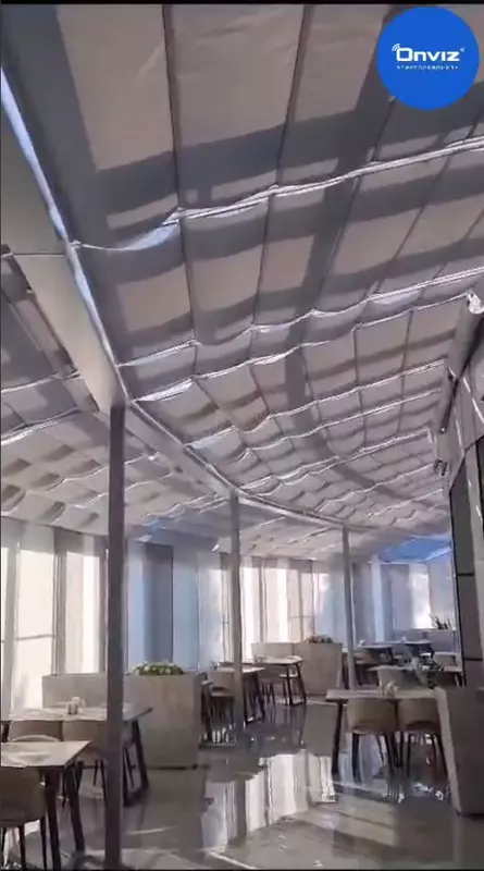 Elektr haydovchili avtomatik pergola Onviz (model №3)