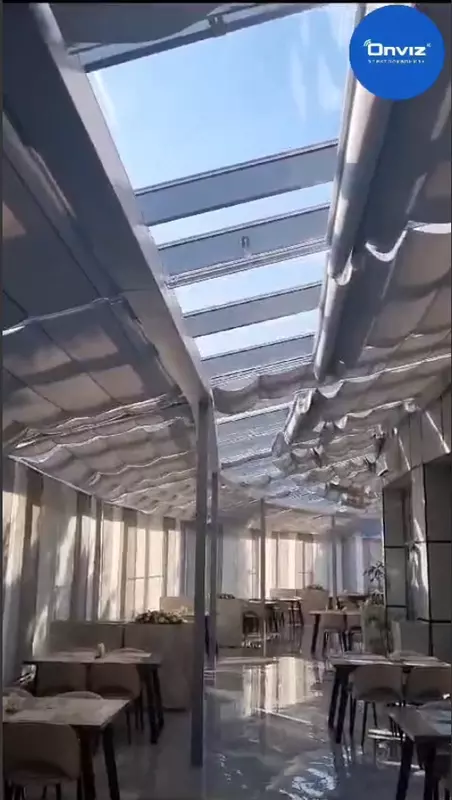  Elektr haydovchili avtomatik pergola Onviz (model №3) - 