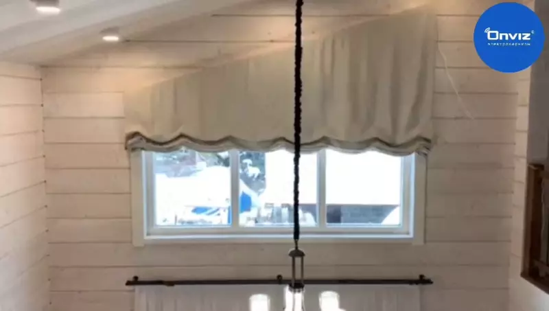 Римский электрокарниз Onviz наклонный (модель №6) - по запросу