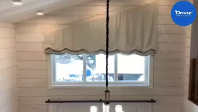 Римский электрокарниз Onviz наклонный (модель №6) - Цена по запросу