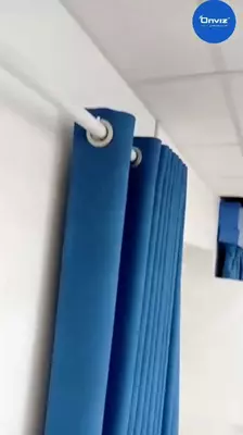 Раздвижной электрокарниз Onviz на люверсах (модель №6) - Цена по запросу