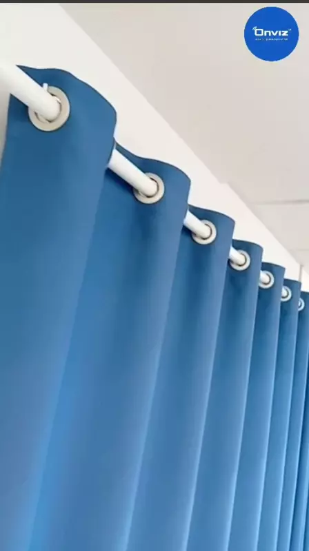 Раздвижной электрокарниз Onviz на люверсах (модель №6) Оптом и розница