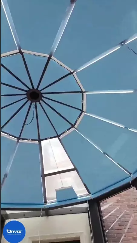 Пергола автоматическая Onviz для круглой крыши (модель №5) - по запросу