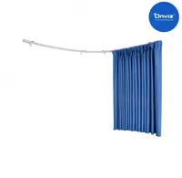  Радиальный раздвижной электрокарниз Onviz для штор (модель №10) - 