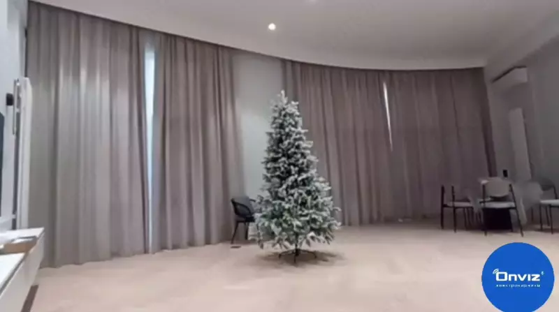 Раздвижной электрокарниз Onviz (модель №21)