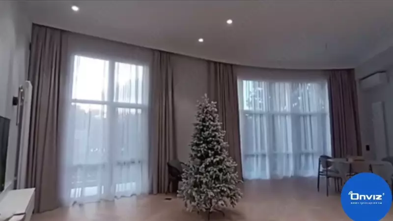   Раздвижной электрокарниз Onviz (модель №21)