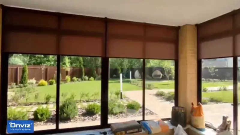 по запросу Электрокарниз Onviz для рулонных штор (модель №6)