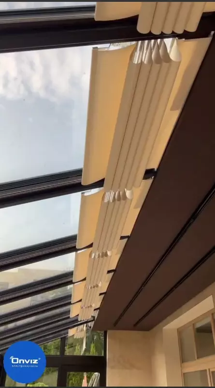 Avtomatik pergola Onviz elektr yuritmali (model №8)