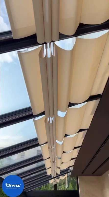 Avtomatik pergola Onviz elektr yuritmali (model №8) - по запросу