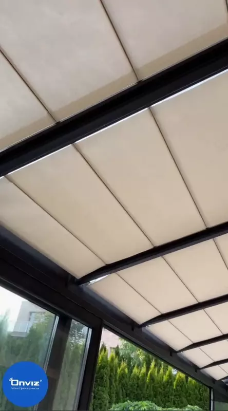 Avtomatik pergola Onviz elektr yuritmali (model №8) Ulgurji va chakana