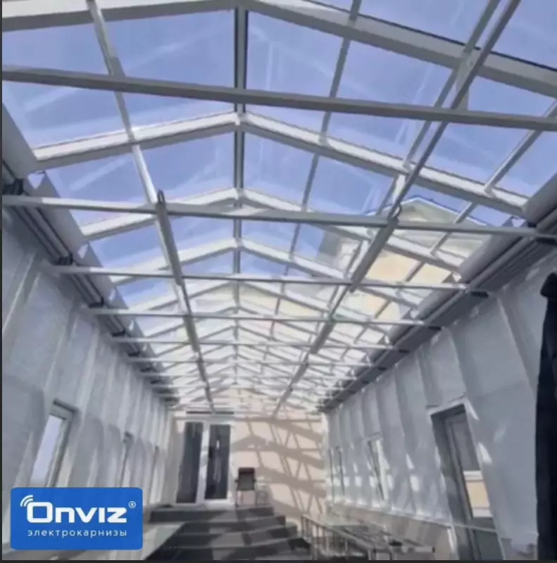  Avtomatik pergola Onviz elektr yuritmali (model №10) OOO Eco Komfort