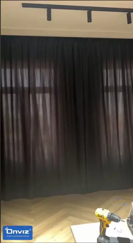   Раздвижной электрокарниз Onviz (модель №32)