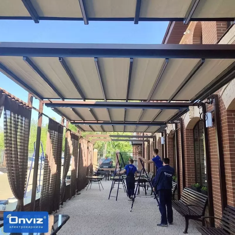  Avtomatik pergola Onviz elektr yuritmali (model №11) - 