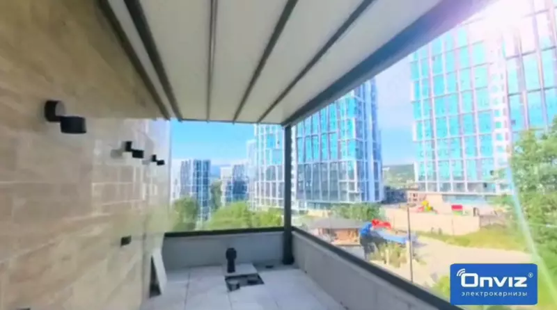 Ochiq pergola Onviz elektr haydovchi bilan (model № 12) - по запросу