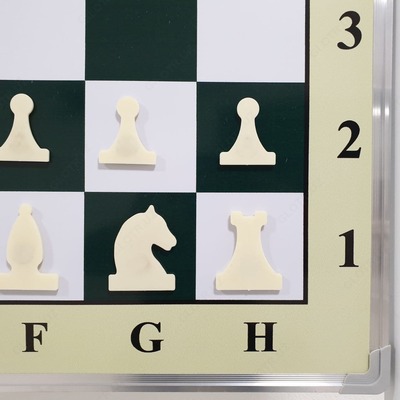 Доска шахматная двухсторонняя-маркерная 100х100.