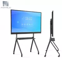 Monitor uchun joy bilan surilgan marker taxtasi. (120x550 sm)