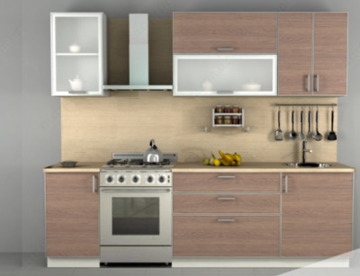 Oshxona mebelni buyurtma qilish uchun o&#39;rnatadi. To&#39;lov terminali