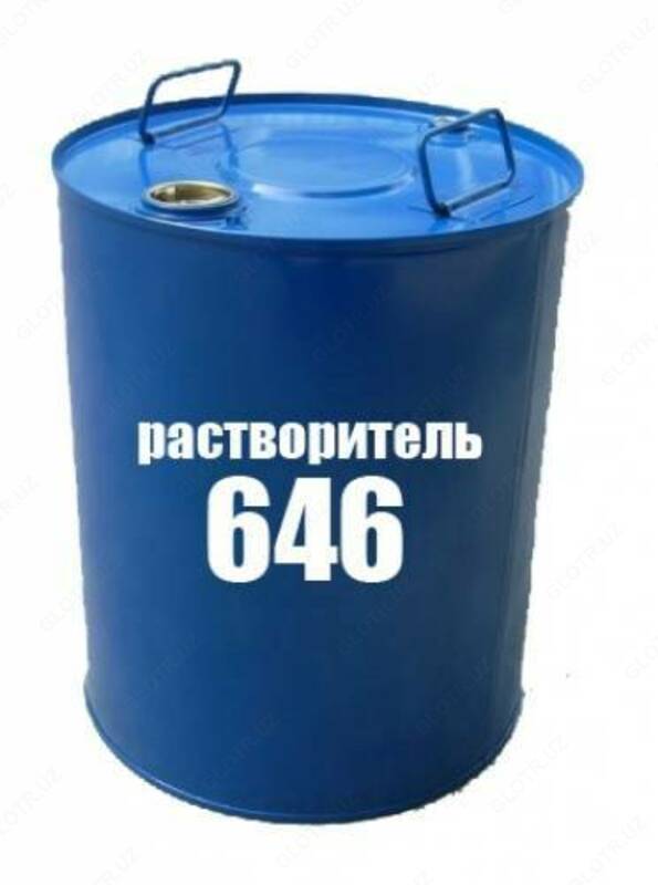 Solvent 646 GOST 175 kg - 13 000 so'm