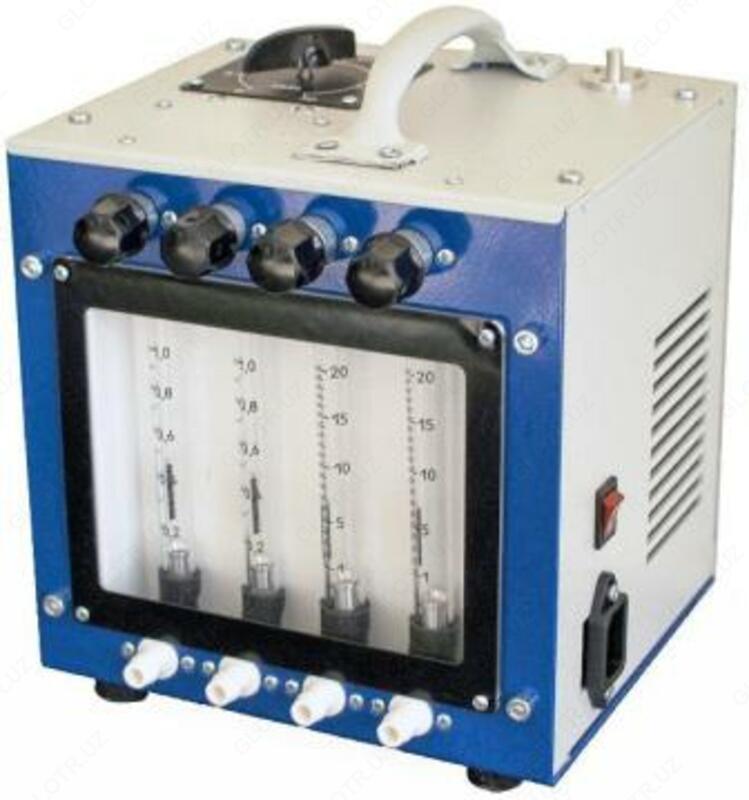 Birlashtirilgan quvvat manbai APV 4-12 / 220V isp bo&#39;lgan to&#39;rt kanalli avtomatik havo aspiratori. Ixtiyoriy to&#39;plam bilan 1