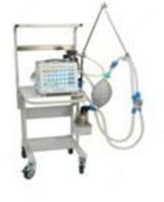 Аппарат ИВЛ "Фаза-21НР" на передвижной подставке с наркозным блоком (закись азота+фторотан)