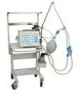 Аппарат ИВЛ "Фаза-21НР" на передвижной подставке с наркозным блоком (закись азота+фторотан)