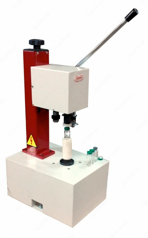 Закаточный аппарат (Комплект "ФАРМ")  (в комплектации Полуавтоматический дозатор модель МДР, полуавтомат укупорочный модель МЗ-400АМ))