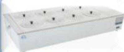 Водяная баня DK-98-IIA 2 ряда/6 ячеек в комплекте с пластинами для пробирок 17мм и 22мм (6шт.)