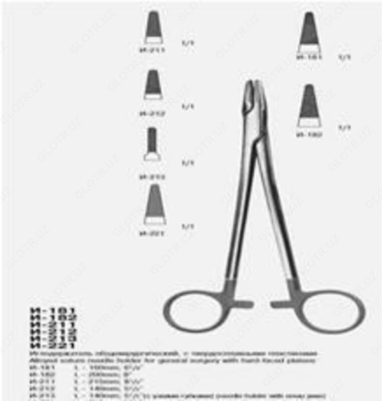 Иглодержатели общехирургические с твердосплавными пластинами