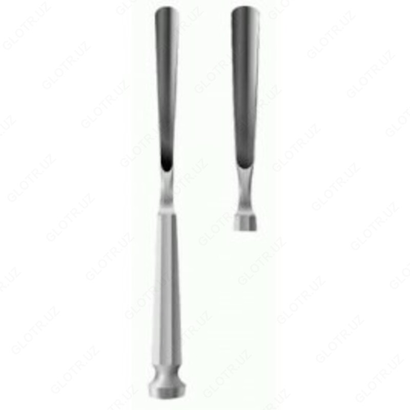 Долото с шестигранной pучкой желобоватое (длина 200 мм, ширина раб.части 15 мм)  148/45