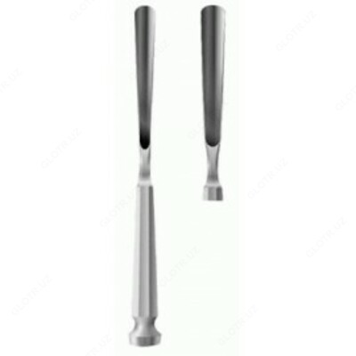 Долото с шестигранной pучкой желобоватое (длина 200 мм, ширина раб.части 15 мм)  148/45