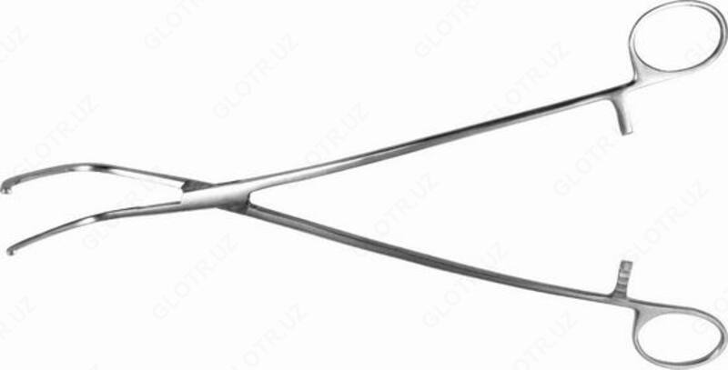 Зажим для ушка сердца N2 (длина 240 мм) 159/3