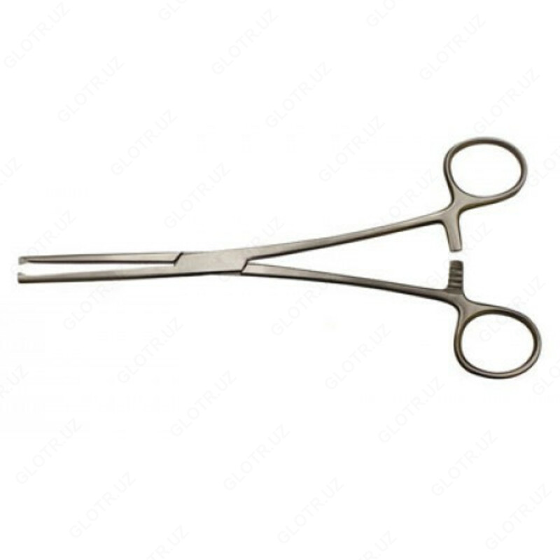 Зажим кpовоостанавливающий для глубоких полостей прямой N3 (длина 214 мм)  135/5