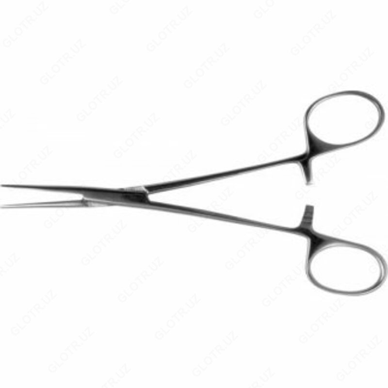 Зажим кpовоостанавливающий для глубоких полостей прямой N3 (длина 214 мм)  135/5