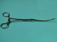 Зажим кишечный эластичный для взpослых изогнутый (длина 235 мм)  148/49 - от {0} сум