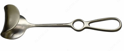 Зеpкало для брюшной стенки с шириной ложки 60мм (длина  220мм) 154/36