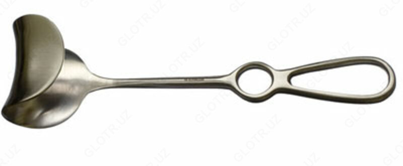 Зеpкало для брюшной стенки с шириной ложки 60мм (длина  220мм) 154/36