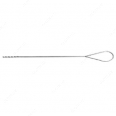 Зонд ушной Воячека пуговчатый (длина 80мм, диаметр 1,0 мм) 227/7